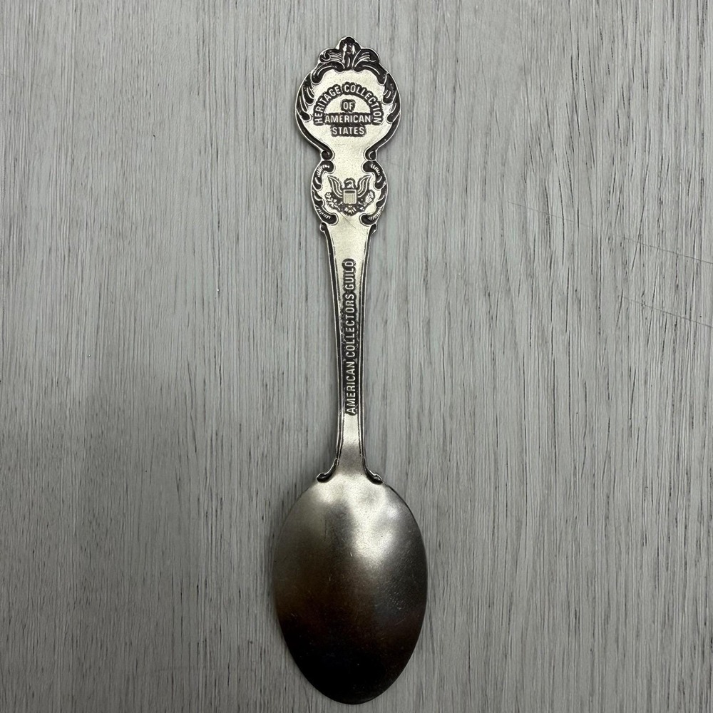 Washington DC Souvenir Spoon Capitol Bowl Dist of Columbia 1791 Seal vintage - Picture 4 of 4